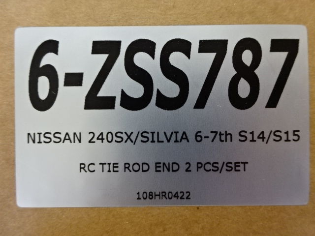 激安先着 Z.S.S. DG-Storm S14 S15 シルビア タイロッドエンド 鍛造 10°アングル付 ZSS 激安魔王  www.ilmercato.pt