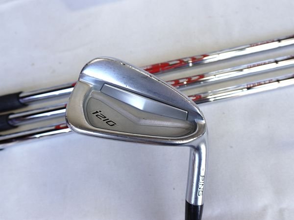 【中古】ピン i210 アイアン MODUS3 TOUR105 4本 S BLK