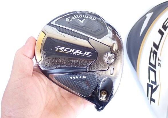 【中古】ヘッドのみ キャロウェイ ROGUE(ローグ) ST ◆◆◆ LS トリプルダイヤモンド ドライバー 9度 純正カバー付