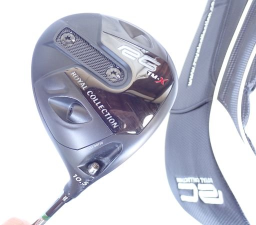 【中古】ロイヤル寄せ合わせ RC TM-X １番ウッド TT-5 10.5度 R 鍵付