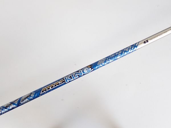 【中古】リシャフト スリクソン スリーブ付 ATTAS KING 4X 全長45.25インチ