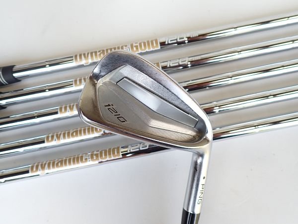 【中古】いの一番 i210 アイアン Dynamic Gold 120 6本 S200 BLK