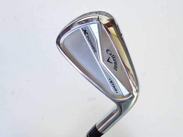 【中古】キャロウェイ 2024 X フォージド STAR アイアン MODUS3 TOUR105 S 日本遣りくち 単品 7番