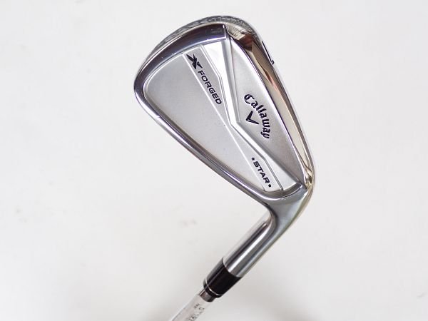 【中古】キャロウェイ 2024 X フォージド STAR アイアン MODUS3 TOUR105 S 日本遣りくち 単品 7番