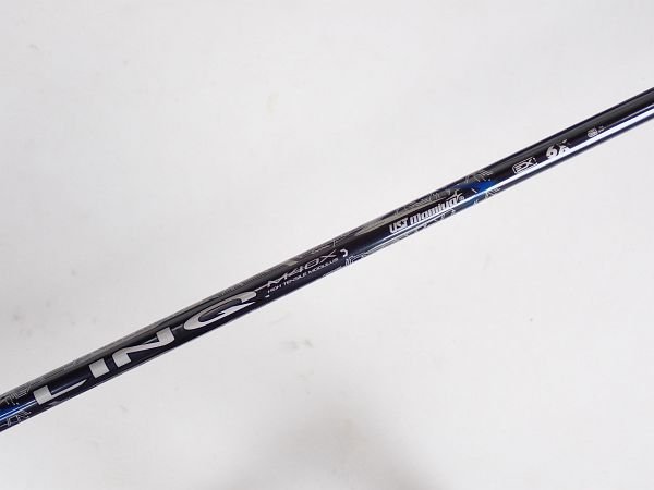 【中古】リシャフト 仕立て屋お手伝いさん 捩り付 LIN-Q BLUE EX 6X 全長42.5in