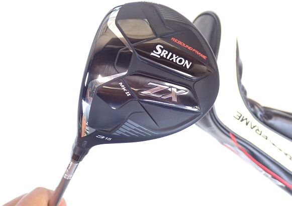 【中古】二眼レフ紅茶 ダンロップ SRIXON ZX Mk2 フェアウェイウッド Diamana ZX-2 50 3w 15度 S