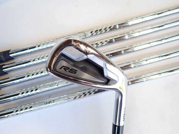 【中古】労働者階級歯車 18 RS アイアン スチール写真 6本 SR