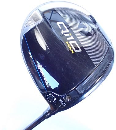 【中古】テーラーメイド Qi10 MAX ドライバー Diamana BLUE TM50 9度 S 日本仕様
