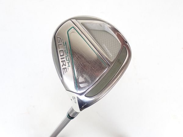 【中古】レディース テーラーメイド ステルス グローレ フェアウェイウッド FUJIKURA SPEEDER NX for TM 5w 19度 L 日本仕様
