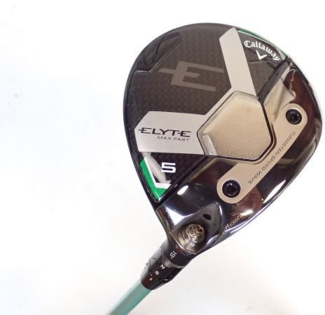 【中古】レディース キャロウェイ ELYTE MAX FAST フェアウェイウッド LIN-Q GREEN 40 for Callaway 5w 19度 L
