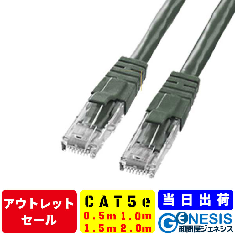 楽天市場】【LANケーブル cat6 0.5m 1m 1.5m 2m】GSPOWER 送料無料 爪折れ防止付きLANケーブル やらわかLANケーブル  ストレートLANケーブル 赤 青 白 黒 緑 10m 20m 30m 100m 200m 300m : 卸問屋ジェネシス