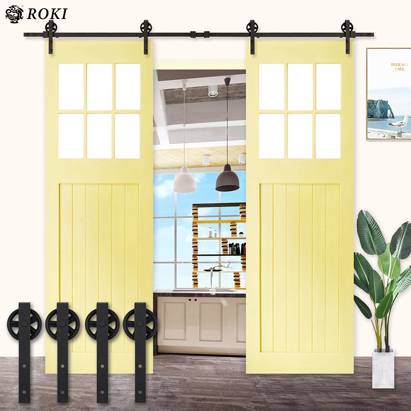 It Is Hanging Hanging Door Hanging Car Pulley Room Indoor Interior Bedroom Restroom Storing Partitioning Warehouse Diy In Roki Room Door Barndoor Both