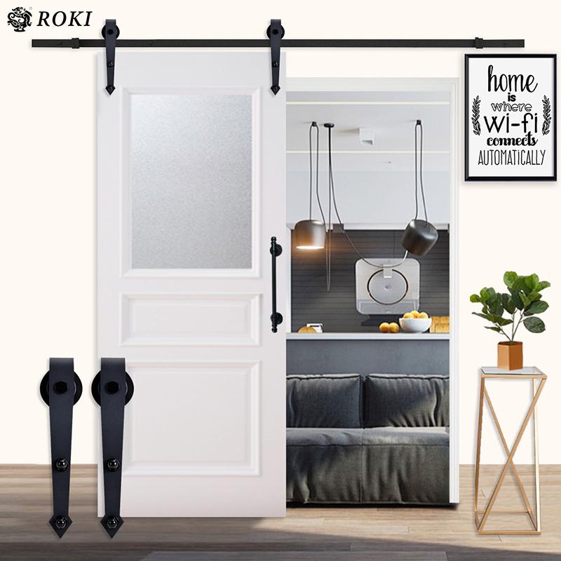 It Is Hanging Hanging Door Hanging Car Pulley Room Indoor Interior Bedroom Restroom Storing Partitioning Warehouse Diy In Roki Barndoor Room Door