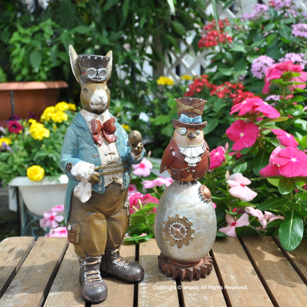 ガーデニング雑貨 うさぎ化粧 アソート メガウサギ 鳥類 2個セットの価値 ラビット バード 園庭 ガーデニング 庭 雑貨 飾り物 いなせ 置物 贈り物マッチ あした御安い 送料無料 おうち期間 成人かわいい雑貨 Digitalland Com Br