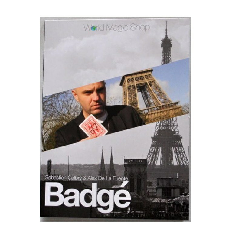 【全品ポイント11倍】手品 マジック Badge (DVD and Gimmick) by Alexis De La Fuente and Sebastien Calbry