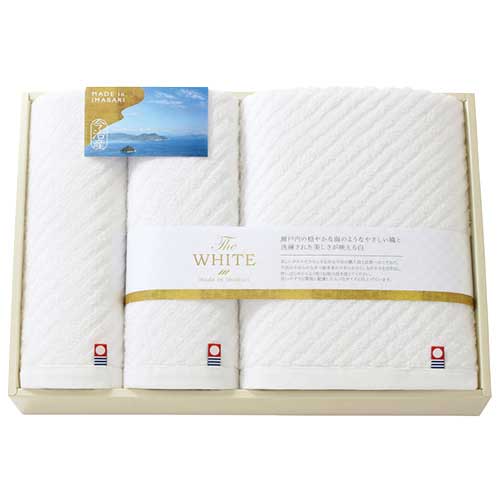 今治タオル 今治 The WHITE タオルセット 65650 タオルギフト 贈答 内祝い お祝い お返し 出産祝い 結婚祝い プレゼント 新生活 春ギフト 卒業祝い 入学祝い 母の日