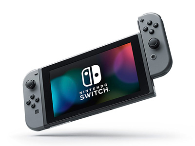 楽天市場 5 7営業日頃に出荷 Nintendo Switch グレー 本体 ニンテンドースイッチ バッテリー強化新モデル ギガメディア