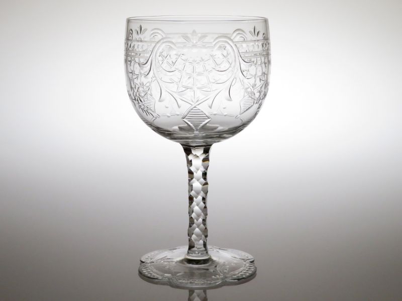 ★希少 オールドバカラ シャトーブリアン シャンパンクープ グラス ペア 極美品 ☆希少 オールドバカラ シャトーブリアン シャンパンクープ