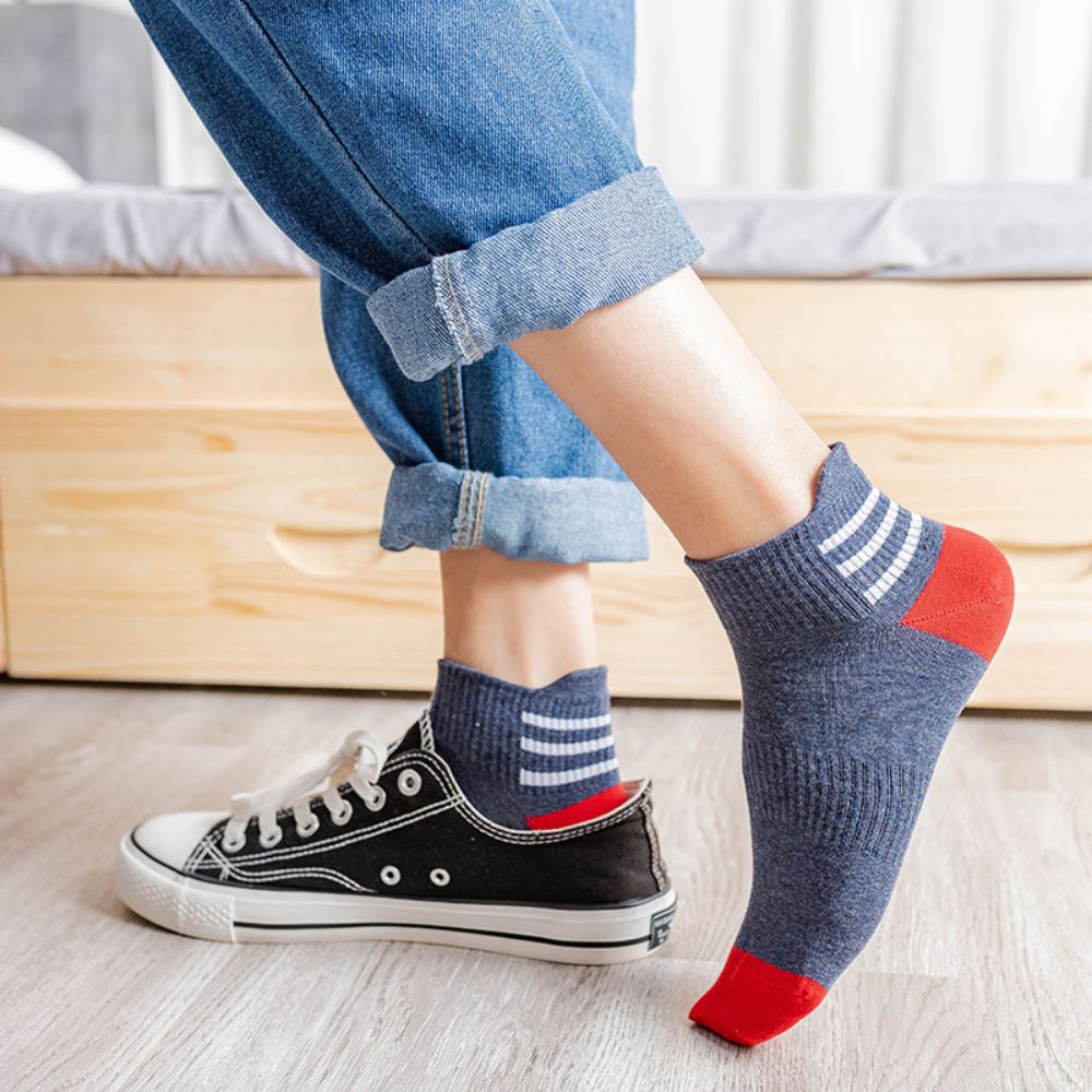 柔らかな質感の メンズソックス スニーカーソックス 男 靴下 ショットソックス くるぶし
