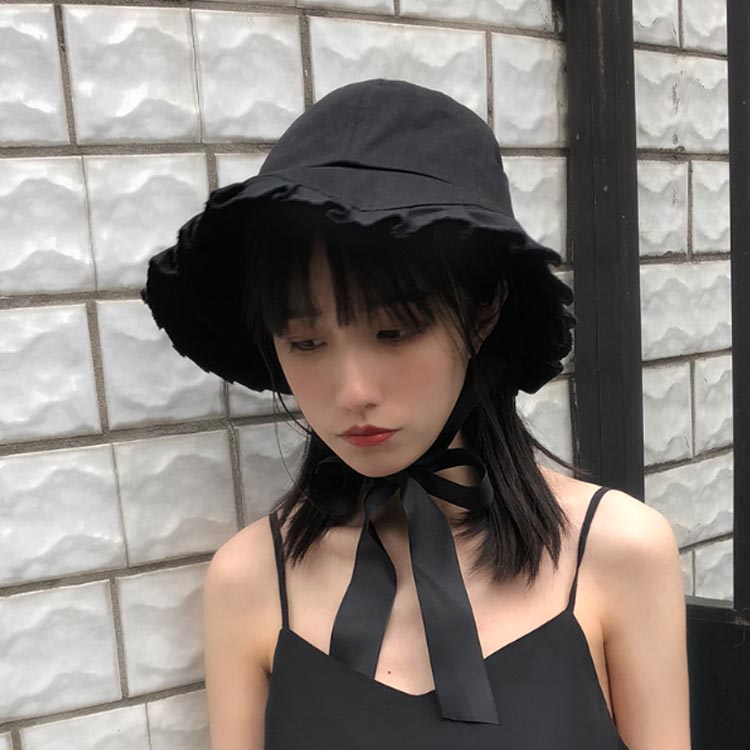 【楽天市場】帽子 レディース 夏 夏用 つば広帽子 フリル 大きいサイズ UV UVカット つば広 日よけ 飛ばない 折りたたみ 自転車