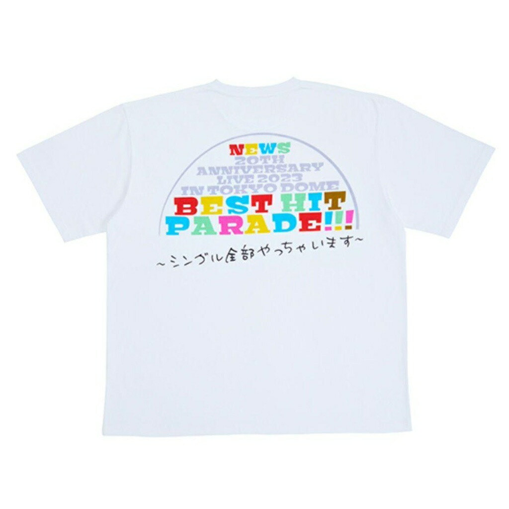 楽天市場】NEWS 【 twen Tシャツ 】20th Anniversary LIVE 2023 NEWS