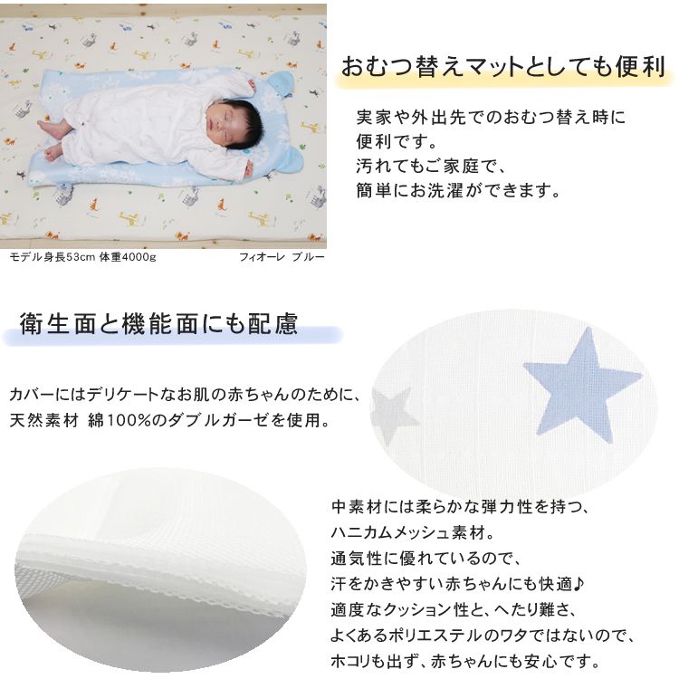 楽天市場 抱っこふとん 38 65cm モスリンガーゼ 日本製 あす楽 オリジナル ママらく 抱っこ布団 赤ちゃん 出産準備 ふとん 寝具 ねんね 寝かしつけ ねかしつけ だっこ だっこふとん ぐーみんラボ