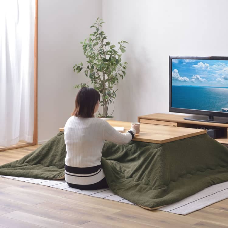 オーガニックコットン こたつ用布団・カバー-こたつ用掛け布団-インテリア・寝具・収納