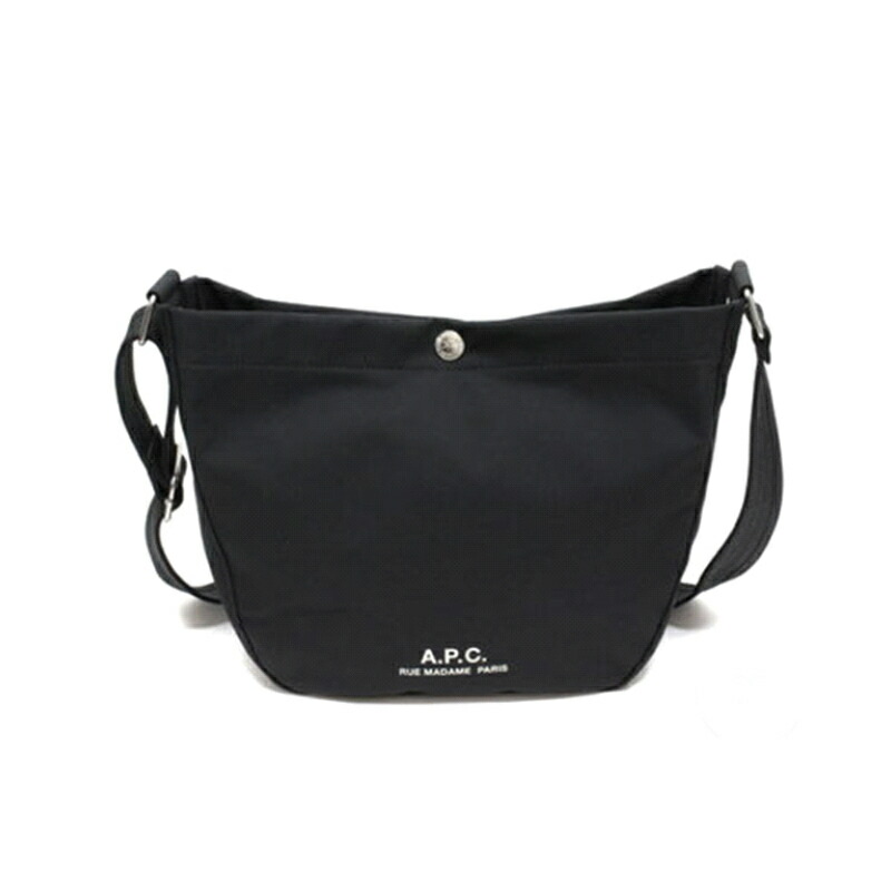 アーペーセー ジャーナル PSAKR-M61939 LZZ BLACK ブラック ショルダーバッグ A.P.C. BESACE JOURNAL メンズ レディース ユニセックス｜インターナショナルモードGOSH