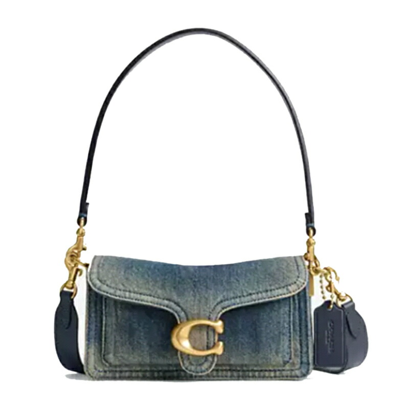 コーチ CCX33 B4YMW B4/Dark Indigo ブルー ショルダーバッグ COACH レディース デニム
