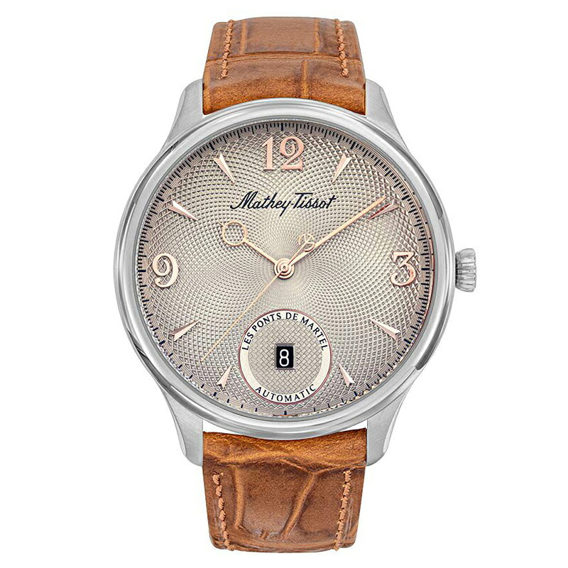 マセティソ エドモンド オートマティック ハバナ AC1886CIA 腕時計 メンズ 自動巻 Mathey-Tissot Edmond Automatic Havana レザーストラップ