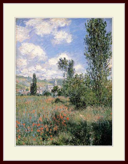 モネ 「ひなげし」 原画同縮尺近似（12号）（プリハード・デジタグラ） モネ 「ひなげし」 原画同縮尺近似（12号）（プリハード・デジタグラ