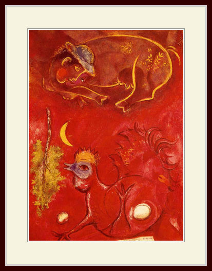 楽天市場】シャガール・「ヴァイオリン弾き」 : グーピルギャラリー