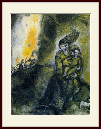 楽天市場】シャガール・「ロシアとロバとその他のものに」 : グーピル