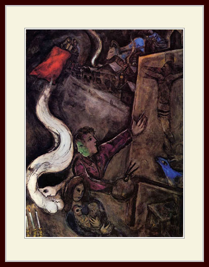 楽天市場】シャガール・「白い磔刑」 : グーピルギャラリー