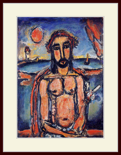 楽天市場】ルオー・「キリストの顔、受難」 : グーピルギャラリー