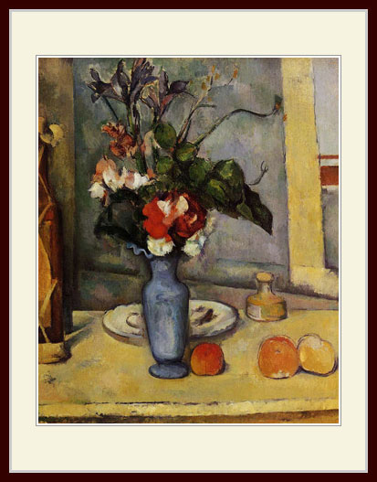 セザンヌ・「青い花瓶」