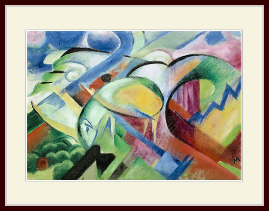 マルク・「Franz Marc - TheSheep」