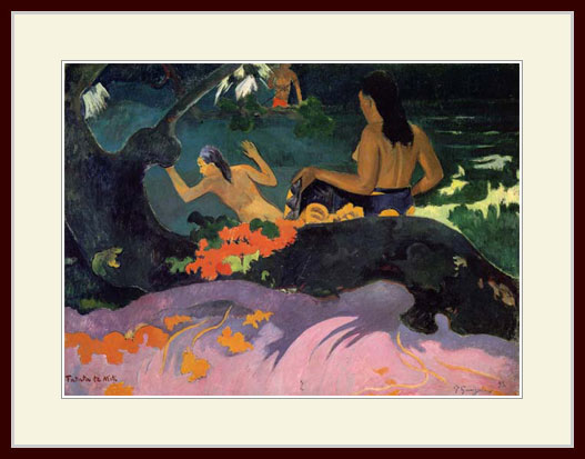 楽天市場】ゴーギャン・「イア・オラナ・マリア：マリアを拝する