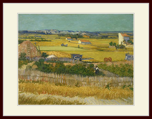 楽天市場】ゴッホ・「アルル近郊の花畑」 : グーピルギャラリー