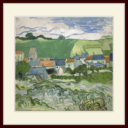 楽天市場】ゴッホ・「アルル近郊の花畑」 : グーピルギャラリー