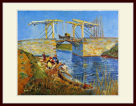 アルル近郊の花畑　絵画　インテリア　アート　美術　ゴッホ 工芸画 世界の名画 ゴッホ「アルル近郊の花畑」