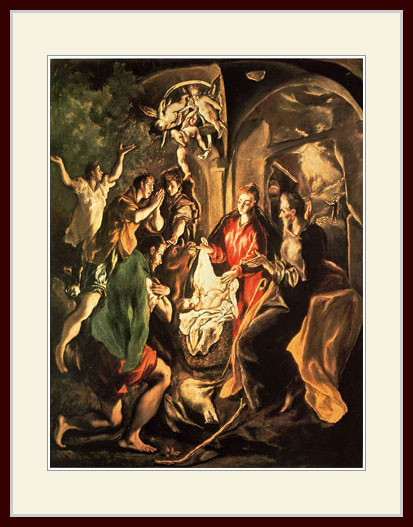 【楽天市場】グレコ・「羊飼いたちの礼拝」:グーピルギャラリー