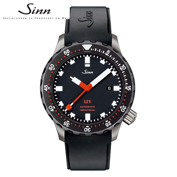 【ご愛顧感謝デー最大P44倍】【無金利72回】【ノベルティプレゼント】U1.SDR ジン SINN ダイバーズウォッチ メンズ ウオッチ 男性用 高級腕時計 テギメント加工【マイスタークラブ特典延長保証】母の日