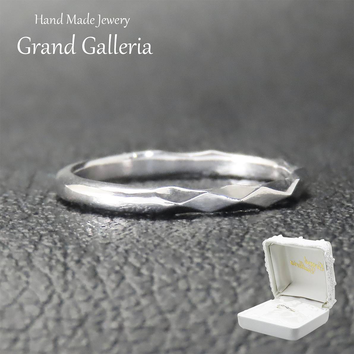 pt900 プラチナリング 【刻印無料】 結婚指輪 マリッジリング 結婚 結婚式 マリッジ ペア リング 指輪 ペアリング アンティーク プラチナ900 ハンドメイド 手作り メンズ レディース 誕生日 クリスマス プレゼント ギフト包装 彫金 箱入り Grand Galleria グランドガレリア