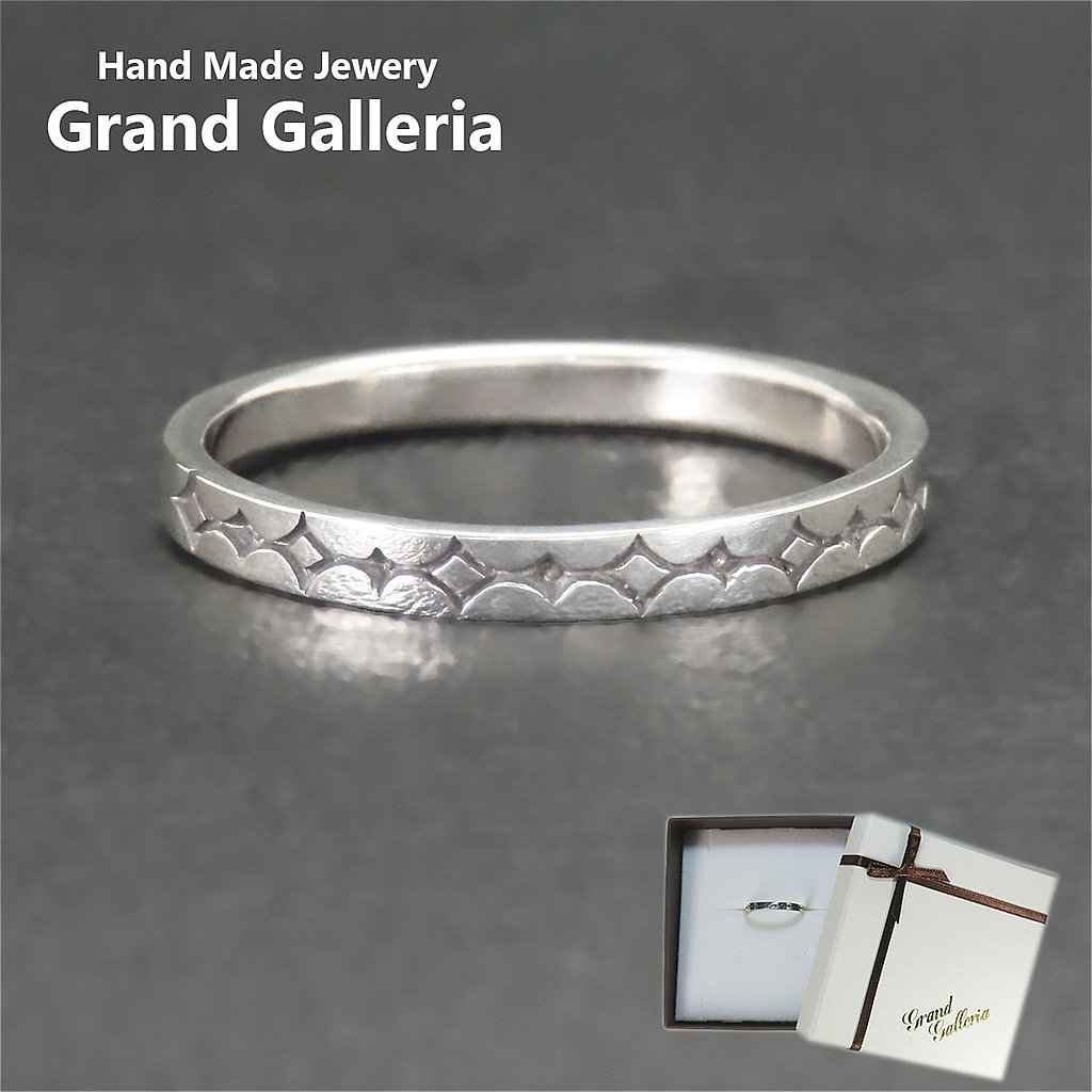 楽天市場】アイヌ文様リング 指輪 白 シルバー925 【刻印無料】 アイヌ