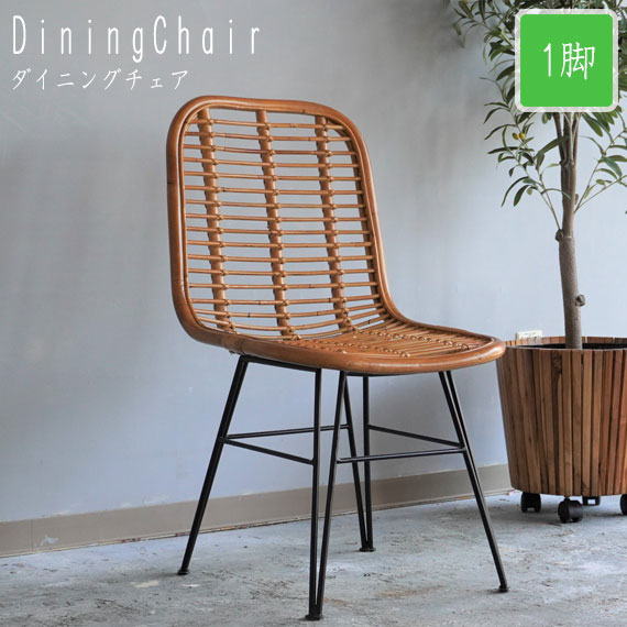 Rattan Dining Chair ラタンダイニングチェア｜greengreen　グリーングリーン 12,692円