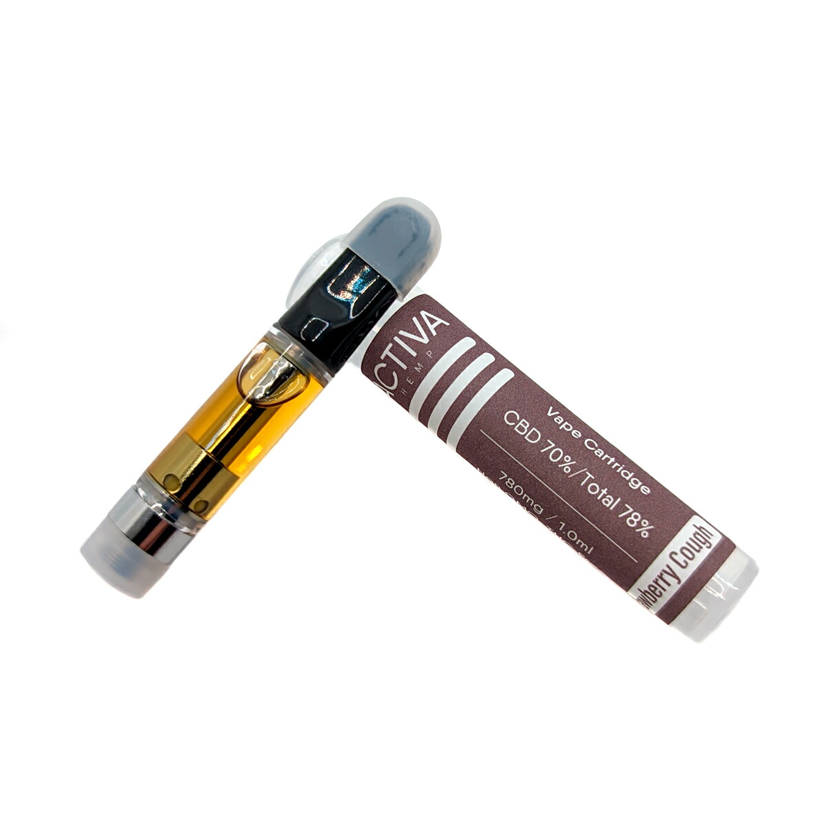 CBD リキッド カートリッジ 高濃度 78% Activa Hemp 1ml ブロード