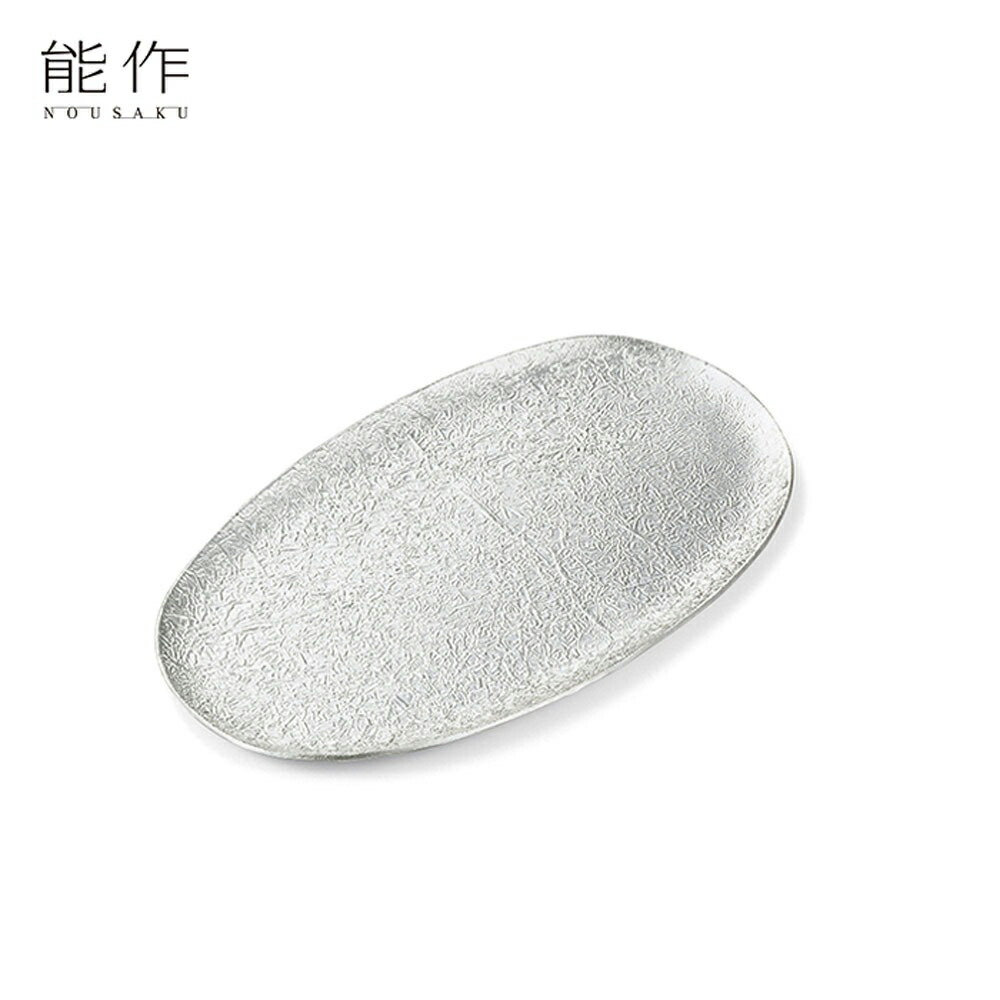 【新品・箱付き】能作/NOUSAKUの長皿「氷割」 錫100% 長皿 - 布目・氷割｜錫製雑貨・酒器の通販は能作オンライン