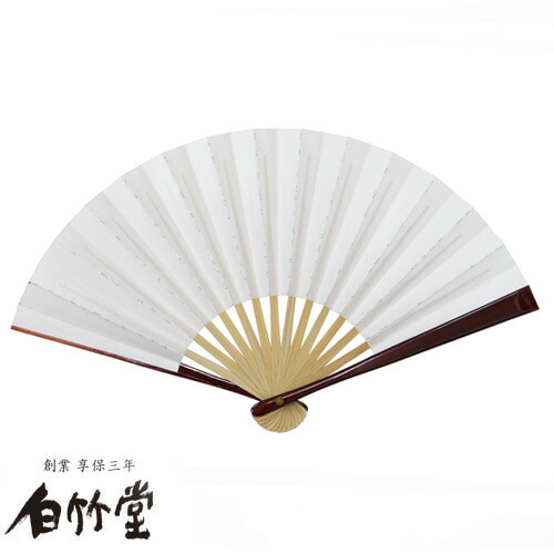 楽天市場】茶道具 扇子 白竹 茶菓子十二ヶ月 5寸 お茶扇子 茶道用 茶席