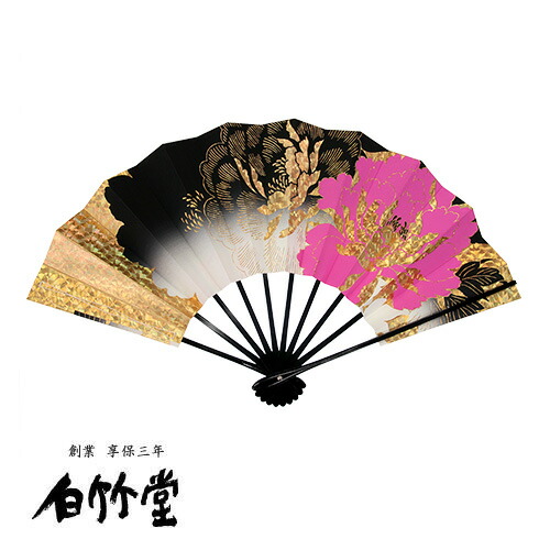 楽天市場】舞扇子 ＜青海雲 紺＞ 黒塗 9寸5分 紙箱セット 日本舞踊 新